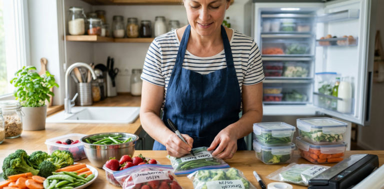 Cómo congelar alimentos correctamente para no perder su valor nutricional.